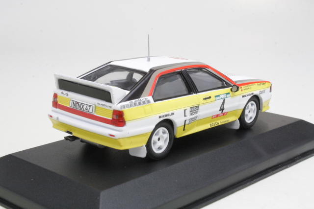 Audi Quattro A2, 6th. Portugal 1984, W.Rohrl, no.4 - Sulje napsauttamalla kuva