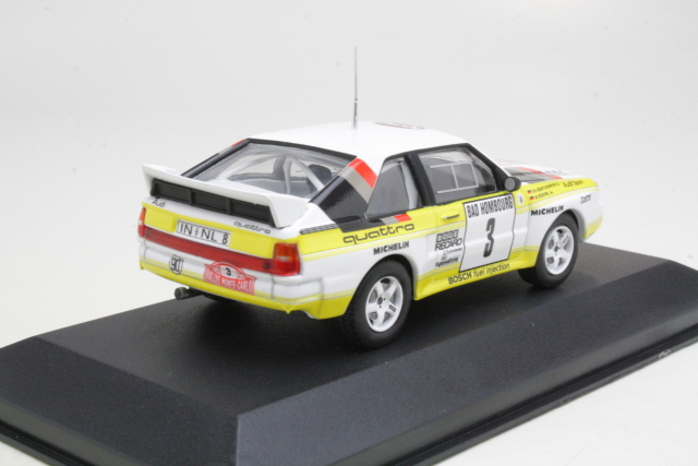 Audi Sport Quattro, 2nd. Monte Carlo 1985, W.Rohrl, no.3 - Sulje napsauttamalla kuva