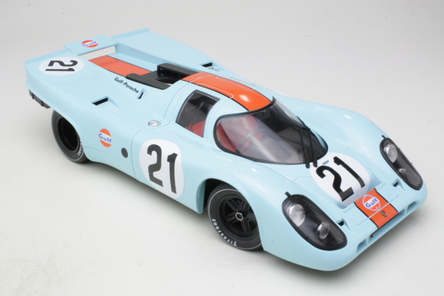 Porsche 917K, 24h Le Mans 1970, Kinnunen/Rodriguez, no.21 - Sulje napsauttamalla kuva