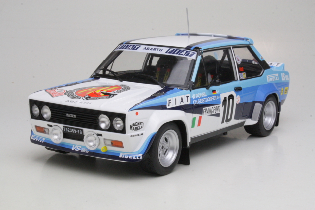 Fiat 131 Abarth, Monte Carlo 1980, W.Rohrl, no.10