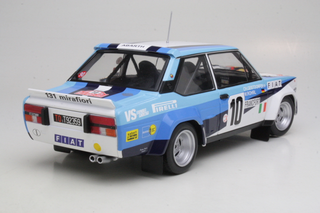 Fiat 131 Abarth, Monte Carlo 1980, W.Rohrl, no.10 - Sulje napsauttamalla kuva