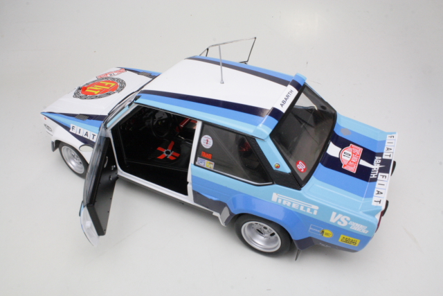 Fiat 131 Abarth, Monte Carlo 1980, W.Rohrl, no.10