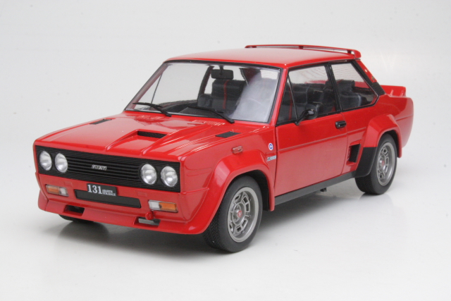 Fiat 131 Abarth 1980, punainen - Sulje napsauttamalla kuva