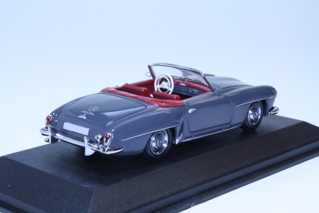 Mercedes 190SL (w121) Cabriolet 1955, harmaa