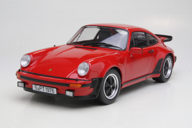 Porsche 911 (930) 3.0 Turbo 1976, punainen - Sulje napsauttamalla kuva