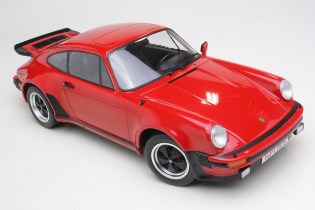 Porsche 911 (930) 3.0 Turbo 1976, punainen - Sulje napsauttamalla kuva