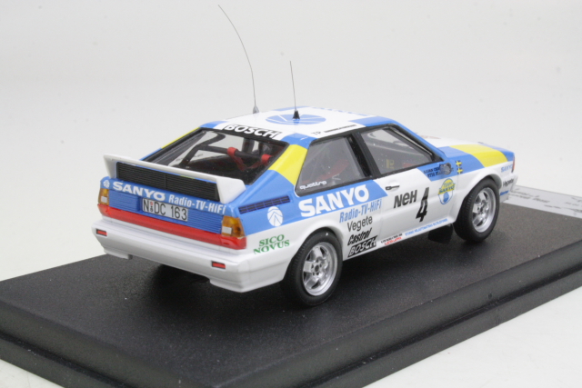 Audi Quattro, Sweden 1982, S.Blomqvist, no.4 - Sulje napsauttamalla kuva