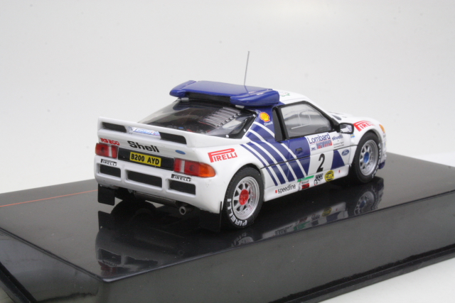 Ford RS200, RAC 1986, S.Blomqvist, no.2