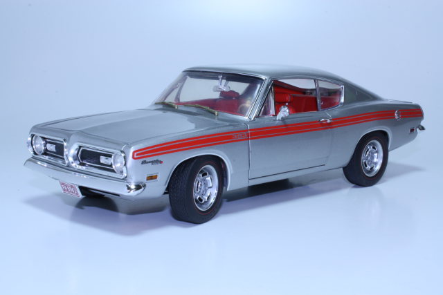Plymouth Barracuda 383 Formula S 1969, silver