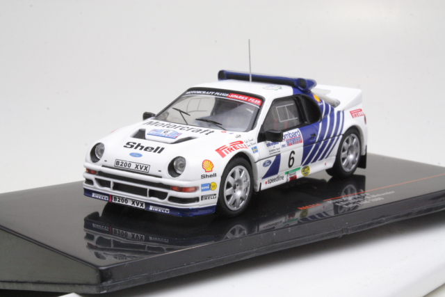 Ford RS200, RAC 1986, K.Grundel, no.6 - Sulje napsauttamalla kuva