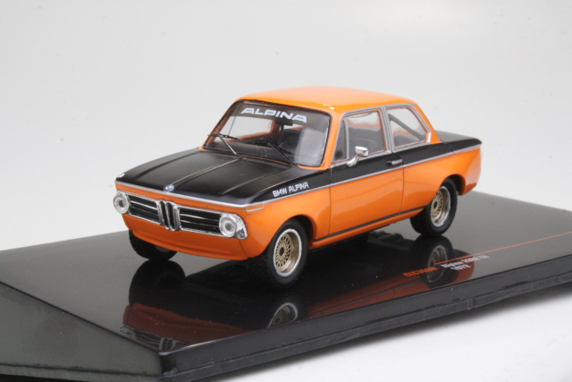 BMW Alpina 2002 Tii 1972, oranssi/musta