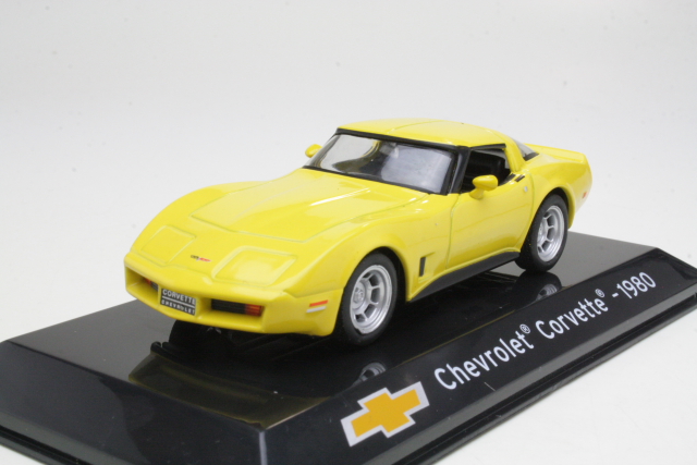 Chevrolet Corvette (C3) 1980, keltainen - Sulje napsauttamalla kuva