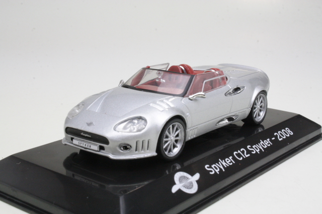 Spyker C12 Spyder 2008, silver