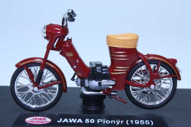 Jawa 50 Pionyr 1955, punainen