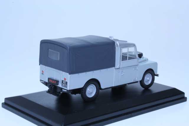 Land Rover 109 ser.1 RUC Canvas "Police" 1948, grey