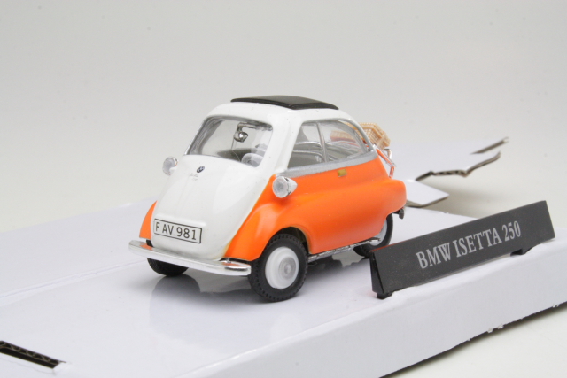 BMW Isetta 250 1956, orange/white