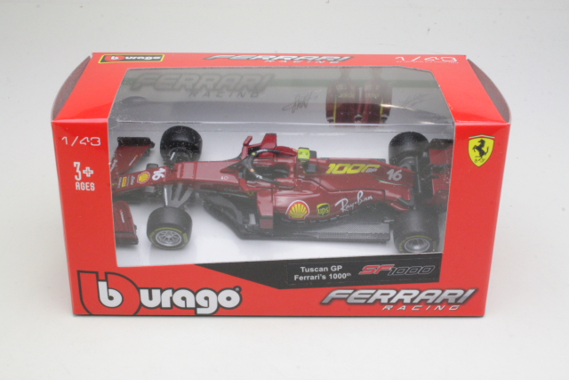 Ferrari SF1000, Toskana GP 2020, C.Leclerc, no.16 - Sulje napsauttamalla kuva