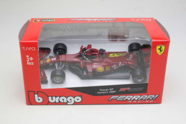 Ferrari SF1000, Toscana GP 2020, S.Vettel, no.5 - Sulje napsauttamalla kuva