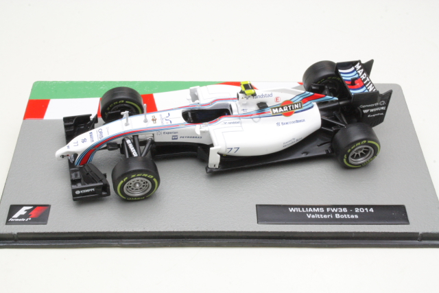 Williams FW36, 2nd. British GP 2014, V.Bottas, no.77 - Sulje napsauttamalla kuva