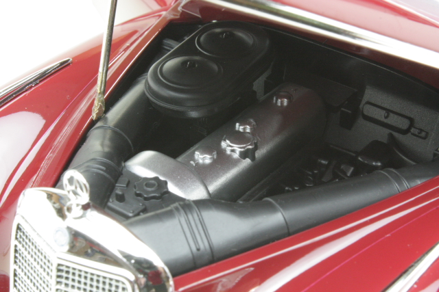 Mercedes 300 1955, dark red