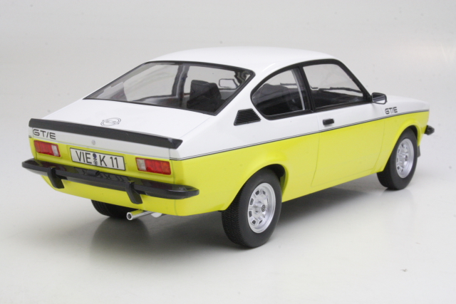 Opel Kadett C GT/E 1977, white/yellow