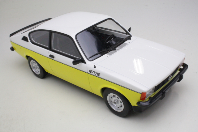 Opel Kadett C GT/E 1977, white/yellow