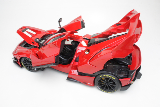 Ferrari FXX-K Evo Hybrid 6.3 V12 1050hp 2018, red