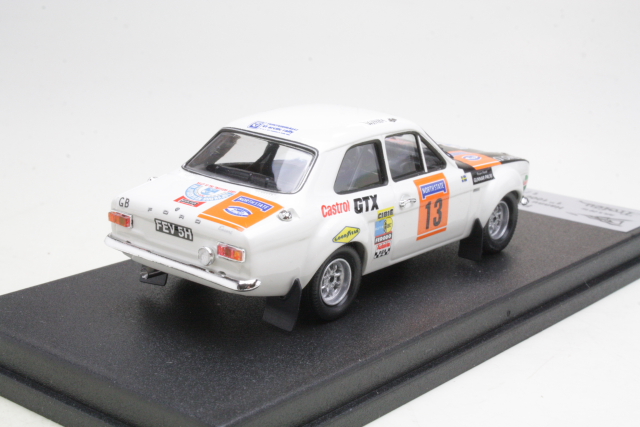 Ford Escort Mk1, 1st. Finland 1970, H.Mikkola, no.13 - Sulje napsauttamalla kuva