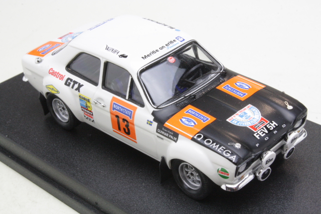 Ford Escort Mk1, 1st. Finland 1970, H.Mikkola, no.13 - Sulje napsauttamalla kuva