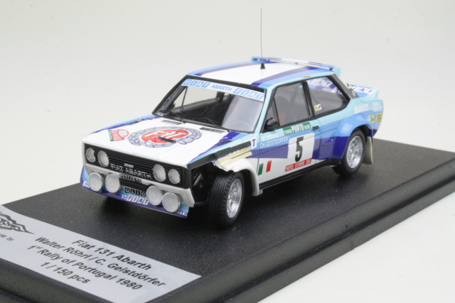 Fiat 131 Abarth, Portugal 1980, W.Rohrl, no.5 "damaged"