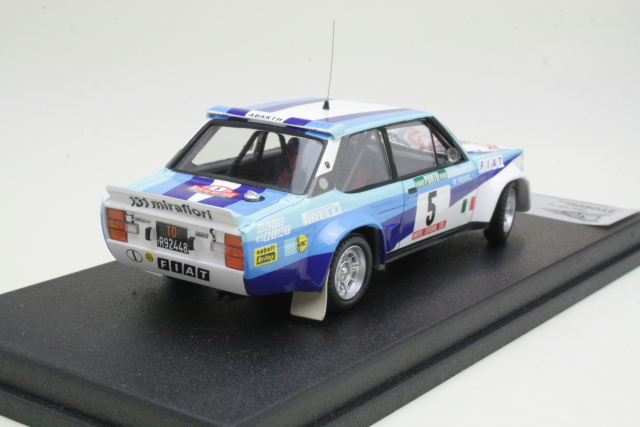 Fiat 131 Abarth, Portugal 1980, W.Rohrl, no.5 "damaged" - Click Image to Close