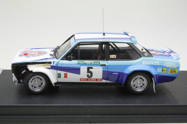 Fiat 131 Abarth, Portugal 1980, W.Rohrl, no.5 "damaged"