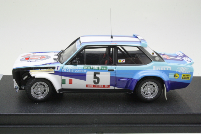 Fiat 131 Abarth, Portugal 1980, W.Rohrl, no.5 "damaged" - Click Image to Close