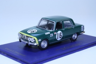 Alfa Romeo 1750 Berlina, 24h di Spa 1968, no.16, vihreä