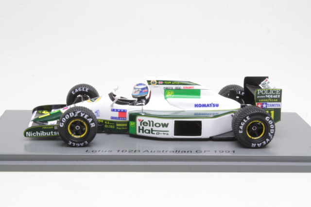 Lotus 102B, Australian GP 1991, M.Häkkinen, no.11