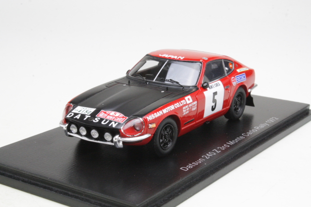 Datsun 240Z, 3rd. Monte Carlo 1972, R.Aaltonen, no.5