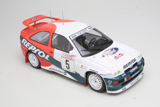 Ford Escort RS Cosworth, San Remo 1996, B.Thiry, no.5 - Sulje napsauttamalla kuva