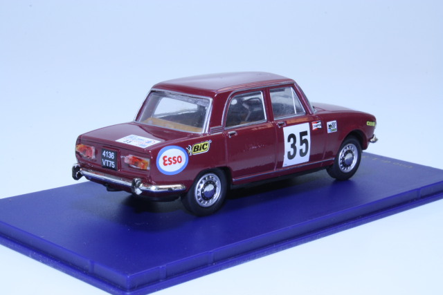 Alfa Romeo 1750 Berlina, Tour de France 1968, no.35, punainen