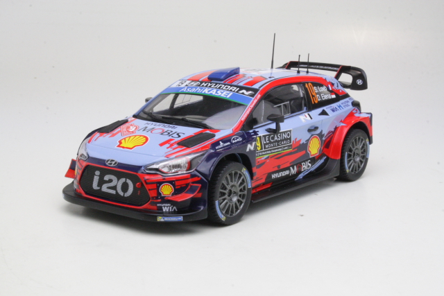 Hyundai i20 WRC, Monte Carlo 2019, S.Loeb, no.19 - Sulje napsauttamalla kuva