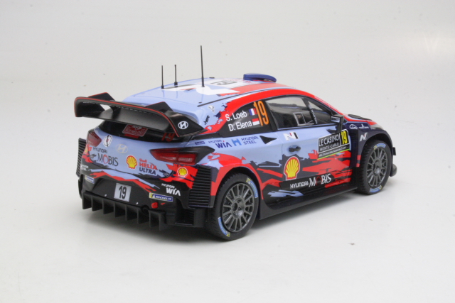 Hyundai i20 WRC, Monte Carlo 2019, S.Loeb, no.19 - Sulje napsauttamalla kuva