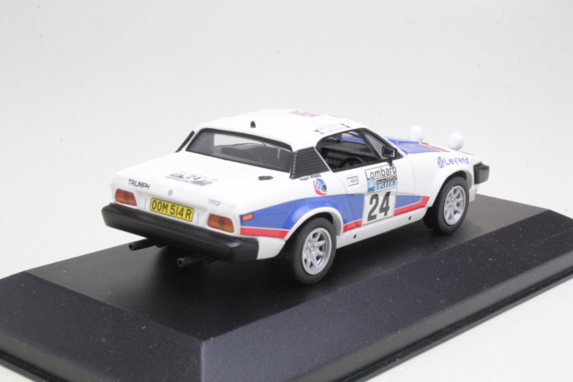 Triumph TR7 V8, RAC 1977, T.Pond, no.24 - Sulje napsauttamalla kuva