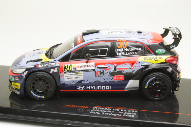 Hyundai i20 R5, Sardinien 2020, J.Huttunen, no.30