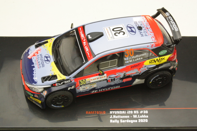 Hyundai i20 R5, Sardinien 2020, J.Huttunen, no.30