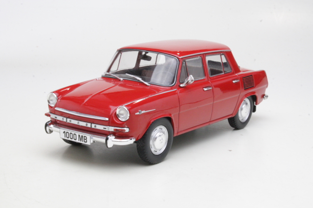 Skoda 1000 MB 1968, red