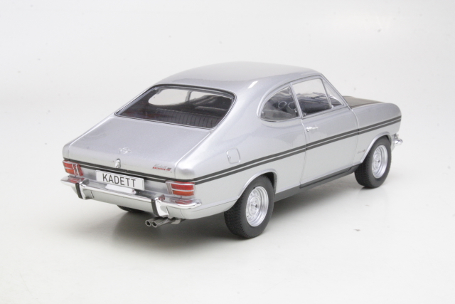 Opel Kadett B Coupe Rallye 1969, silver/black