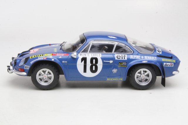 Alpine Renault A110, Monte Carlo 1973, J.C.Andruet, no.18 - Sulje napsauttamalla kuva