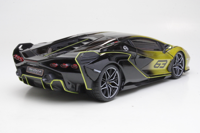 Lamborghini Sian FKP37 2020, yellow, no.63