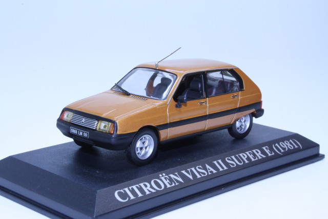 Citroen Visa II Super E 1981, ruskea
