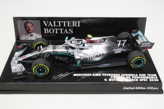 Mercedes AMG W11, Launch Spec 2020, V.Bottas, no.77