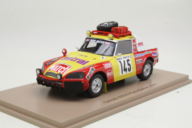 Citroen DS23, Paris-Dakar 1981, Roncin/Quenti/Darmendrail, no145